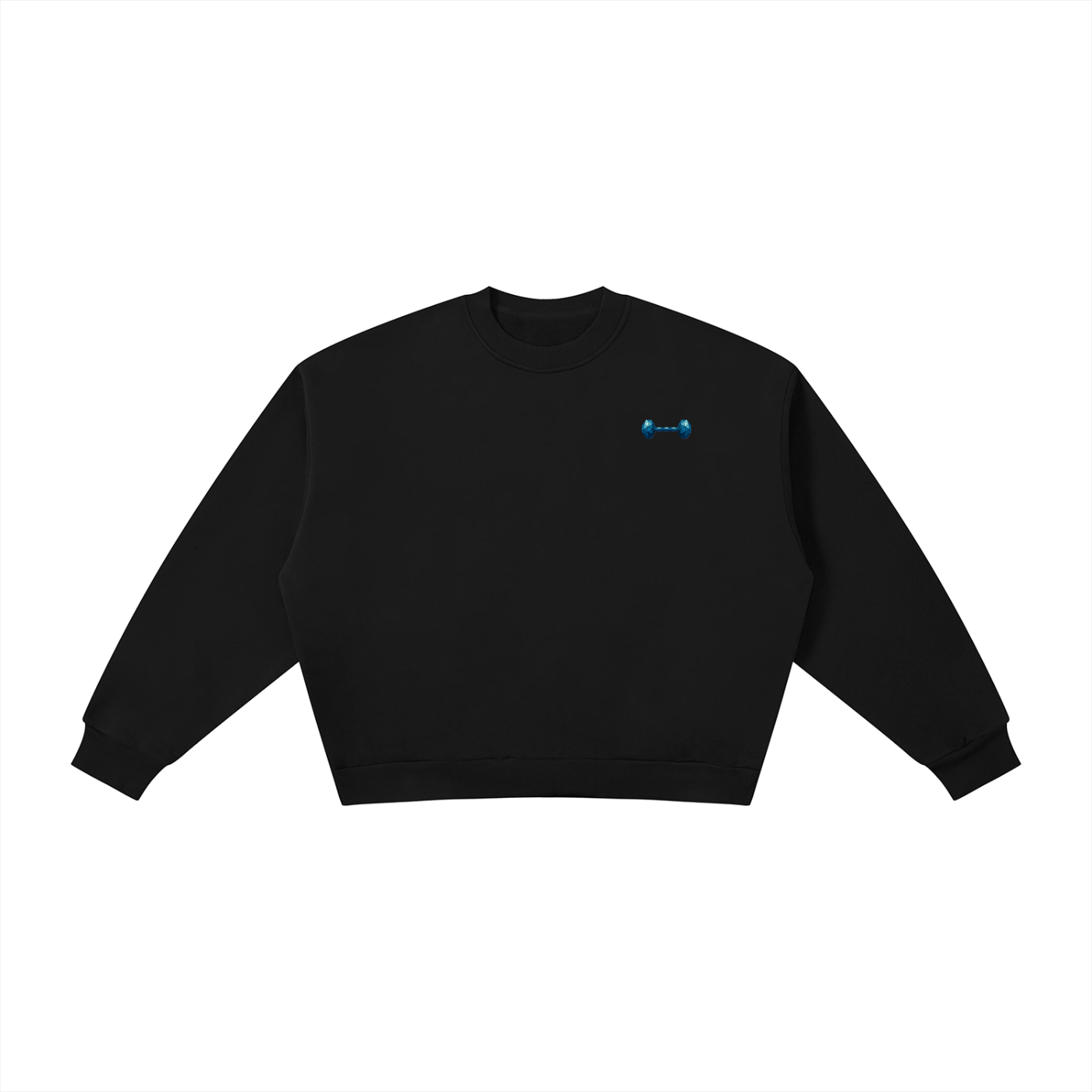 Crewneck, boxy