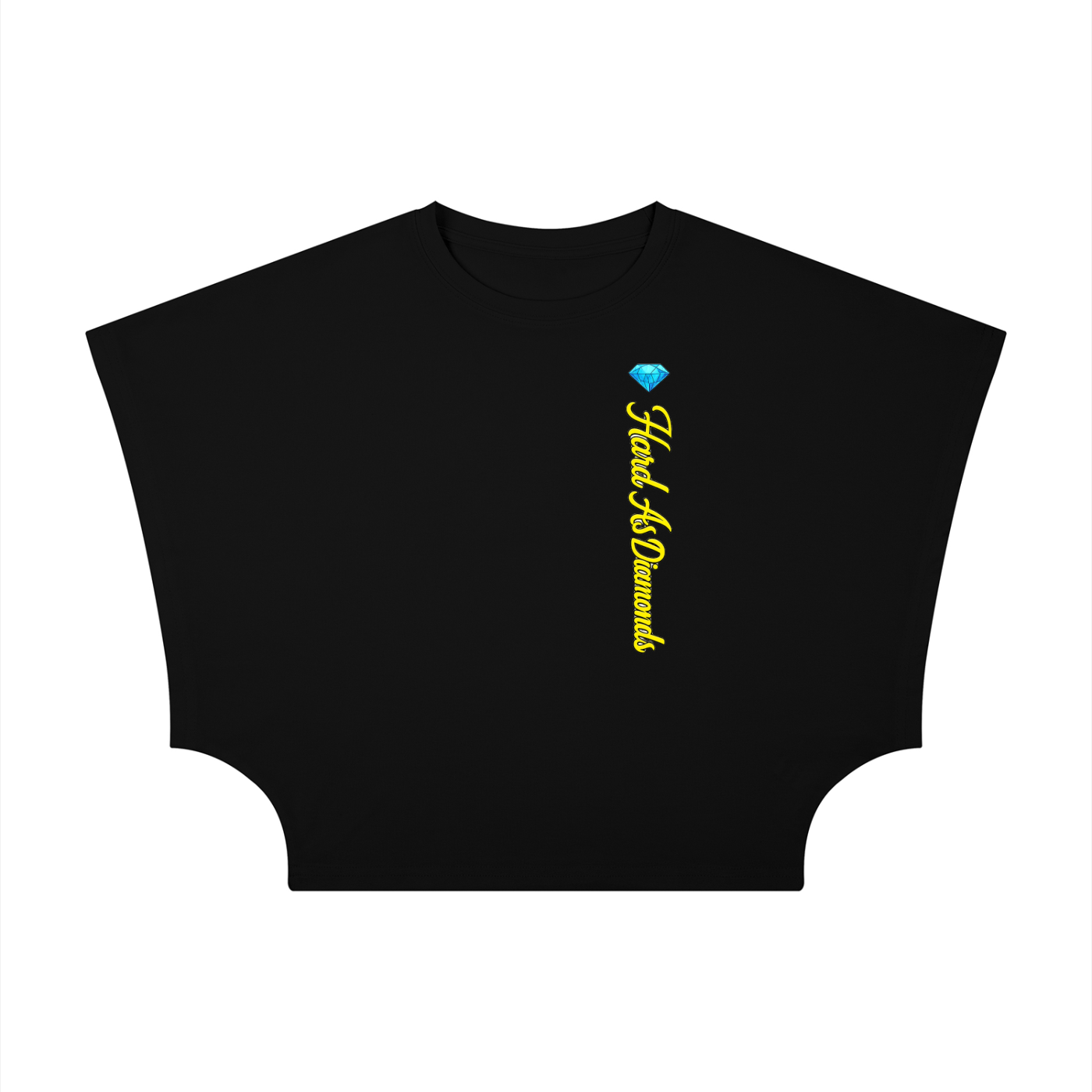 Women's Cropped Dolman T-Shirt